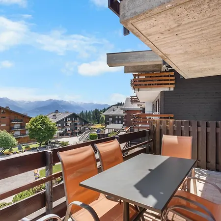 Mercure 202 Sur La Place Du Village A Apartamento Anzère