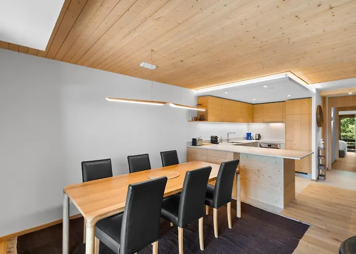 Mercure 202 Sur La Place Du Village A Apartamento Anzère