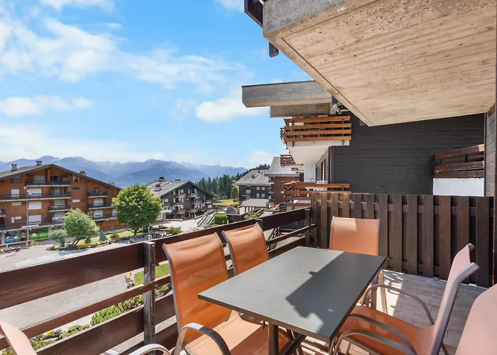 Mercure 202 Sur La Place Du Village A Apartmán Anzère